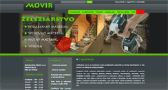 Desktop Screenshot of movir.sk